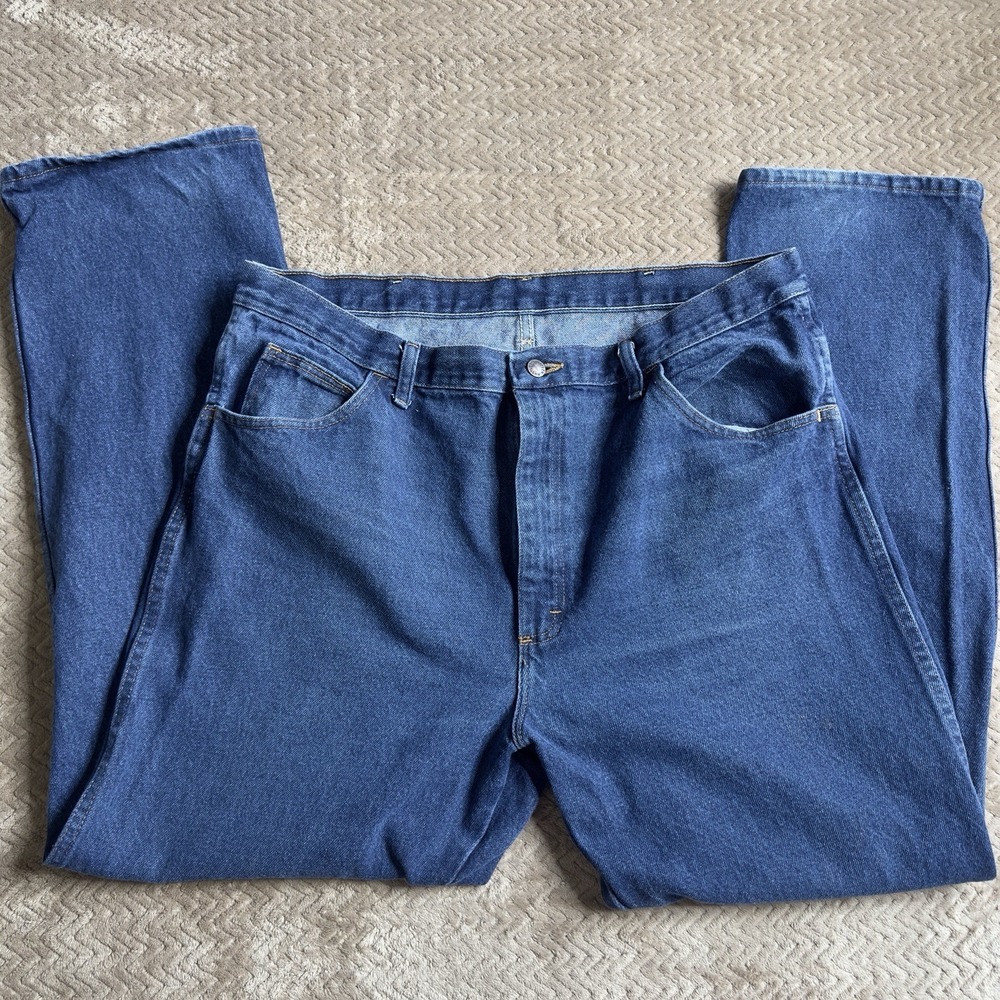 Rustler-Men's Jeans 40 X 32 Relaxed Fit-Straight Leg